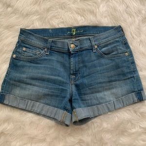7 for all Mankind Jean Shorts